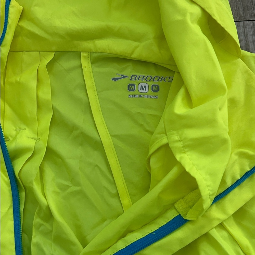 Brooks Neon Running Pullover With Reflective - image 2